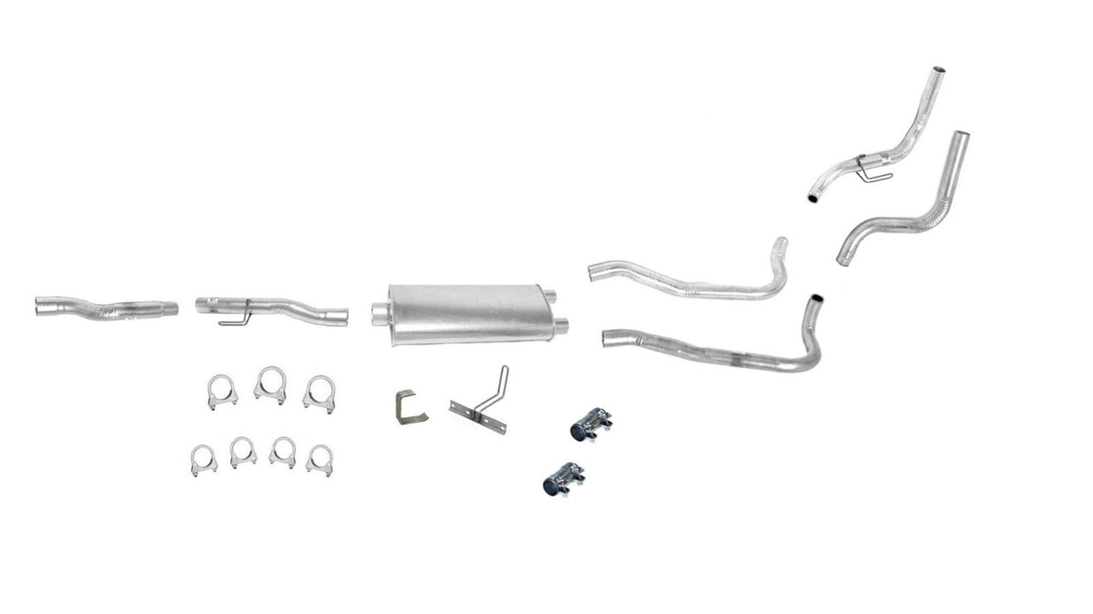 Se ajusta al sistema de escape Silverado Pick Up 88-93 de 131 pulgadas con base de 5.7 y tracción trasera. - Photo 7