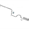 For 2000 2007 Ford Taurus 4 Door 3.0L Sedan Muffler Single Exhaust Pipe System