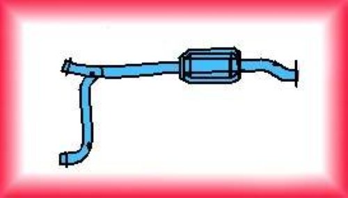 2000 Bravada Blazer 4 Dr 4X4 Catalytic Converter NEW