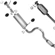 For 99-03 Chevrolet Tracker 2.0L Catalytic Converter Muffler Tail Pipe Exhaust