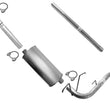 Fits 1997 Ford Pick Up F150 F250 157 Inch Wheel Base Muffler Exhaust System