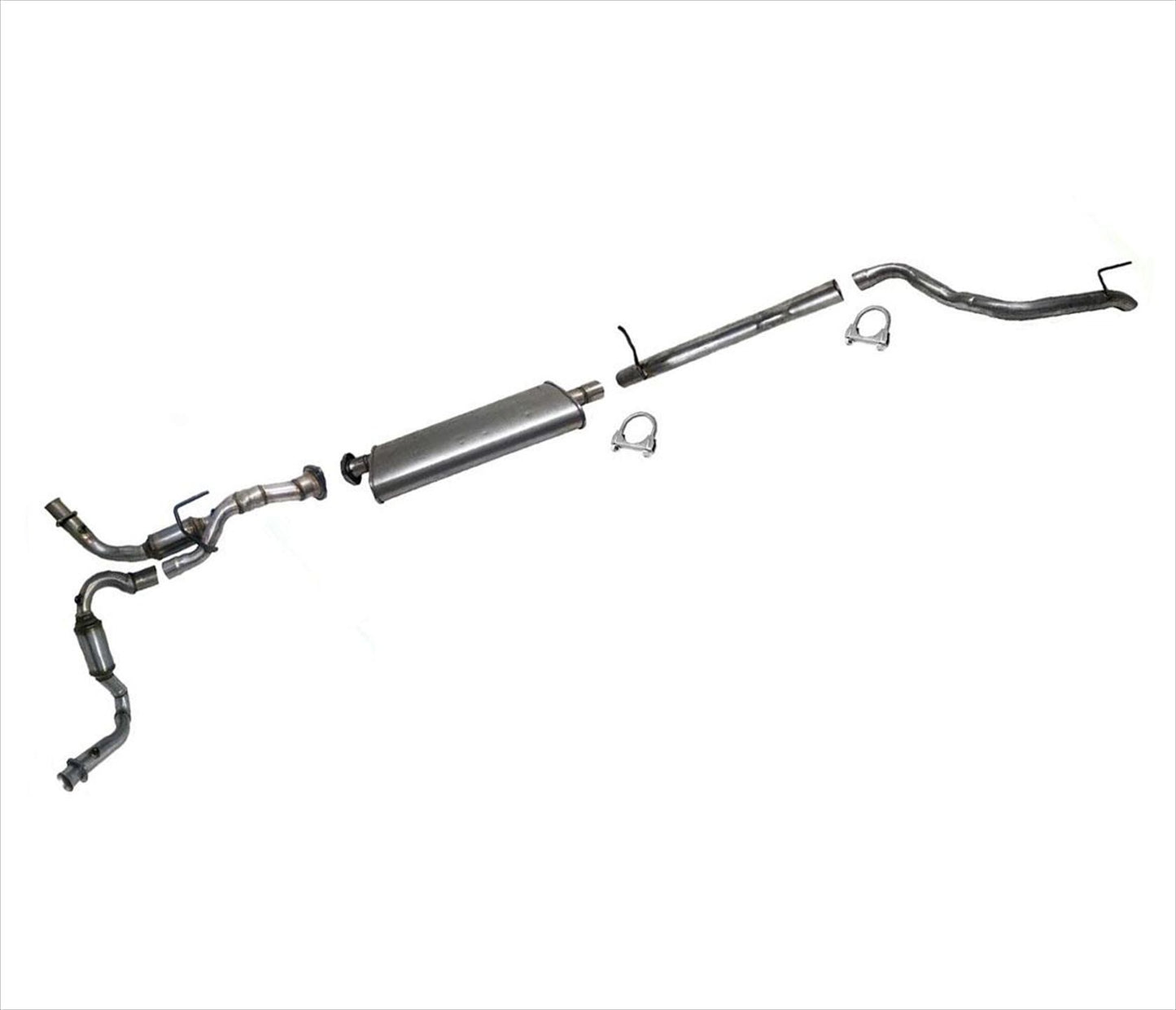 Sistema de escape de convertidores catalíticos para Jeep 2006-2009 Grand Cherokee 4.7 5.7L