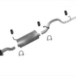 Muffler Exhaust Pipe System for 04-12 Colorado Regular Cab 111 In WB