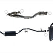 Rear Converter Middle Resonator & Muffler With Tips For Nissan Murano 2009-2012