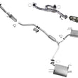 Front Y Pipe Converter Resonator & Mufflers For Honda Accord SEDAN 08-12 V6 3.5L