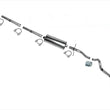 Muffler Exhaust System for 98-01 Ford F150 4.2L 4.6L 5.4L 120" & 139" Wheel Base