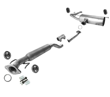 Tubo de extensión de resonador y silenciador para Toyota Sienna con tracción delantera 2012-2016