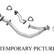 Front Engine Y Pipe & Connector Pipe with Gaskets for 96-04 Acura RL 3.5L