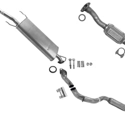 Se adapta al tubo y silenciador del sistema de escape del convertidor catalítico Rav4 2.4L 2.5L 06-12