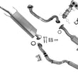 Front & Rear Converters Muffler Exhaust System For Toyota Rav4 2.5L 2009-2012