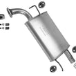 Rear Muffler W/ Gasket & Hardware For Toyota Camry 2.5L & 2.5L Hybrid 2012-2017