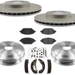 Improved Coated Brake Rotors Ceramic Pads for Chevrolet Spark Gas 2016-2021