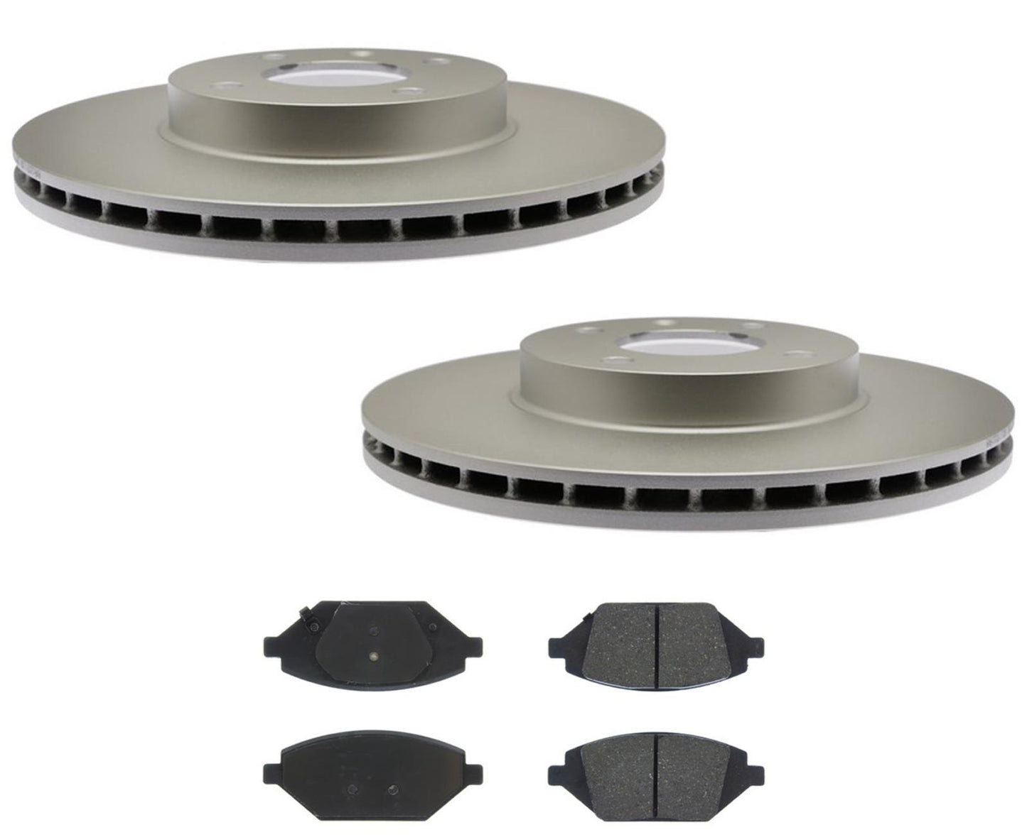 Improved Coated Brake Rotors Ceramic Pads For Chevrolet Spark Gas 2016-2022