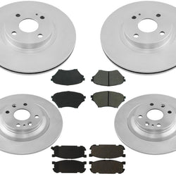 Brake Rotors and Brake Pads For Mazda Miata MX-5 2001-2002 Sport Suspension