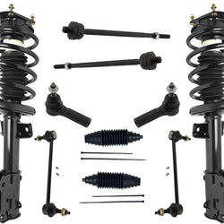 Front Complete Struts Tie Rods & Sway Bar Links For Ford Mustang 2011-2014