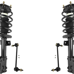 Front Complete Struts Assembly & Sway Bar Links For Ford Mustang 2011-2014