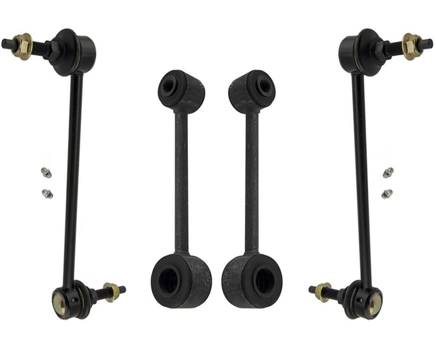 Enlaces de barra estabilizadora delantera y trasera para Ford Mustang 2005-2014 con barra estabilizadora trasera de 22 mm