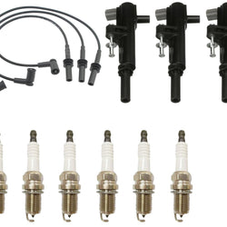 Wires Ignition Coils Spark Plugs & Filters For Grand Cherokee 3.7L 2009-2010