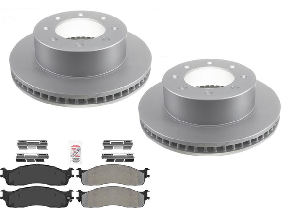 Performance Disc Brake Rotors Brake Pads for Dodge Ram 2500 Pick Up 2003-2008