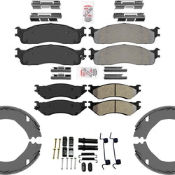 AmeriPro Premium Semi Metallic Disc Brake Pads for Dodge Ram 2500 Pick Up 03-05