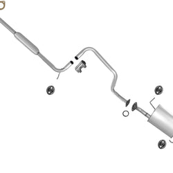 Muffler Exhaust System For Nissan Sentra 1.6L 1997-1999 w Federal Emissions