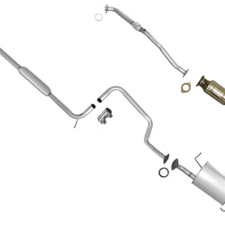 Exhaust Converter Resonator Muffler For Sentra 1.6L 1997-1999 Federal Emissions