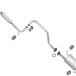 Resonator & Muffler Exhaust System For Sentra 1.6L 1995-1996 Federal Emissions