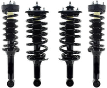 Front & Rear Complete Struts Assembly W/ Coil Spring For Land Rover LR4 2010-16