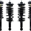 Conjunto completo de puntales delanteros y traseros con resorte helicoidal para Land Rover LR4 2010-16
