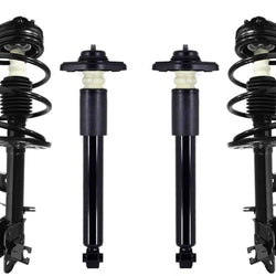 Front Complete Struts & Rear Complete Shocks For Nissan Murano 3.5L 2015-2024