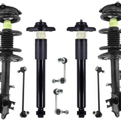 Front Struts Rear Complete Shocks & Links For Nissan Murano 3.5L 2015-2024
