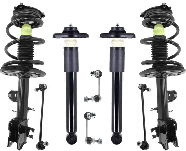 Front Struts Complete Shocks & Links For Pathfinder 2013-2020 All Wheel Drive