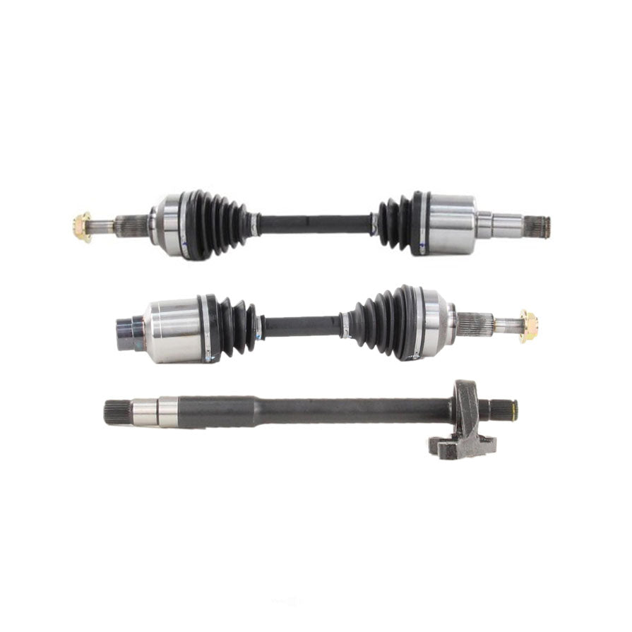 Front CV Axles W/ Intermediate Shaft For Dodge Journey 3.6L 2011 2017 2018 2019