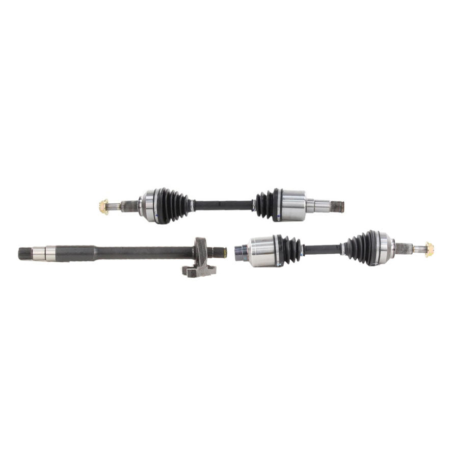 Front Cv Shaft Axles with Intermediate Shaft For Chrysler 200 3.6L 2012-2013