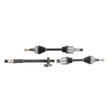 Front Cv Shaft Axles with Intermediate Shaft For Chrysler 200 3.6L 2012-2013