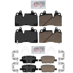 AmeriPro Front Ceramic Disc Brake Pads For Cadillac CT6 19-20 with J55 ROP Code