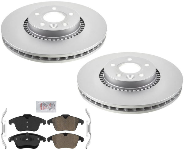GEO Performance Disc Brake Rotors & Brake Pads For Land Rover LR2 2008-2015