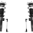 Front Complete Struts Assembly & Sway Bar Links For BMW 320I 2013-2015