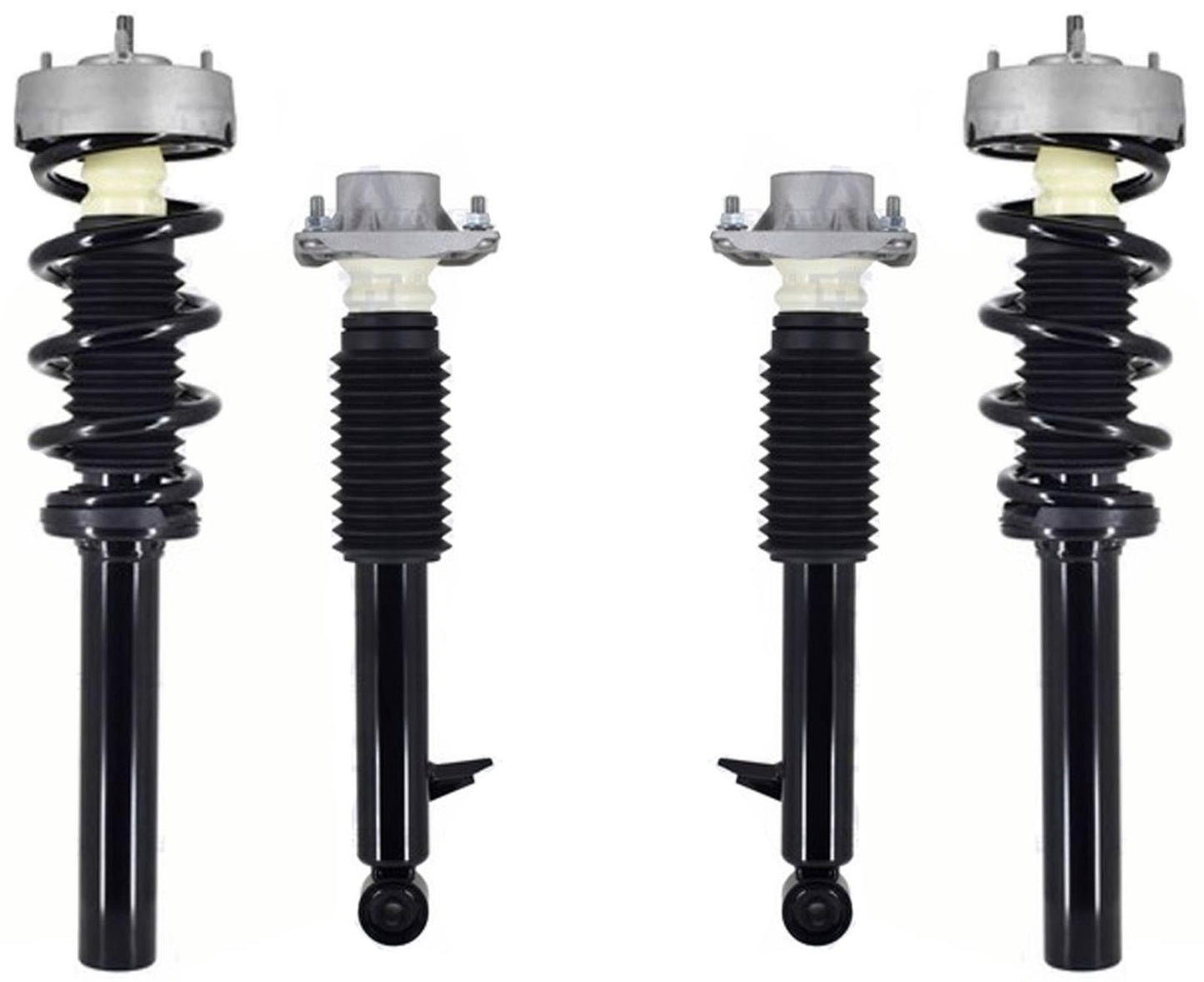 Front Struts & Rear Complete Shocks For BMW X5 xDrive35i All Wheel Drive 14-18