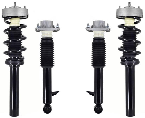 Front Struts & Rear Complete Shocks For BMW X5 sDrive35i Rear Wheel Drive 14-18