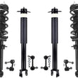 Front Complete Struts Rear Complete Shocks & Links For Nissan 370Z 2009-2020