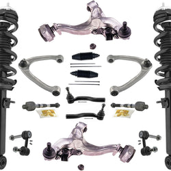 Front Complete Struts Control Arms Tie Rods & Links For Nissan 370Z 2009-2020