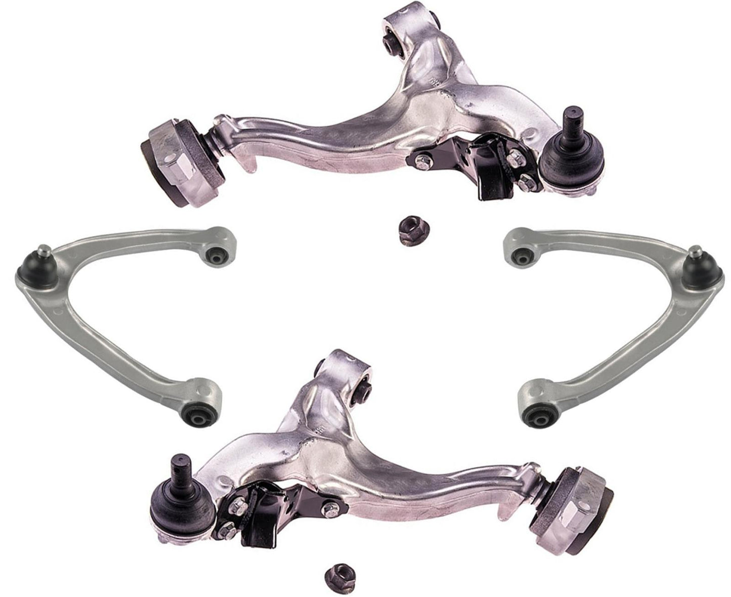 Front Upper & Lower Control Arms W/ Ball Joints For Q50 2014-23 Rear Wheel Drive