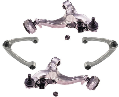 Front Upper & Lower Control Arms W/ Ball Joints For Q50 2014-23 Rear Wheel Drive