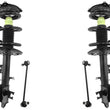 Front Complete Struts Assembly & Sway Bar Links For Nissan Murano 3.5L 15-2024
