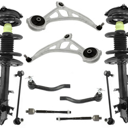 Front Struts Control Arms Tie Rods & Links For Nissan Murano 3.5L 2015-2022