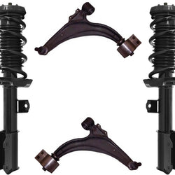 For 2011 Chevrolet Cruze 1.8L Front Coil Spring Struts Control Arms Ball Joints