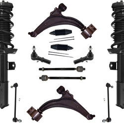 Front Complete Coil Spring Strut Control Arms for 2013-2017 Buick Verano 2.4L
