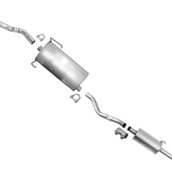 Muffler Resonator Pipe Exhaust System Clamps for Toyota Sienna 1998 1999 2000