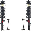 Front Complete Struts Assembly & Sway Bar Links For Nissan Versa 1.6L 2012-2019